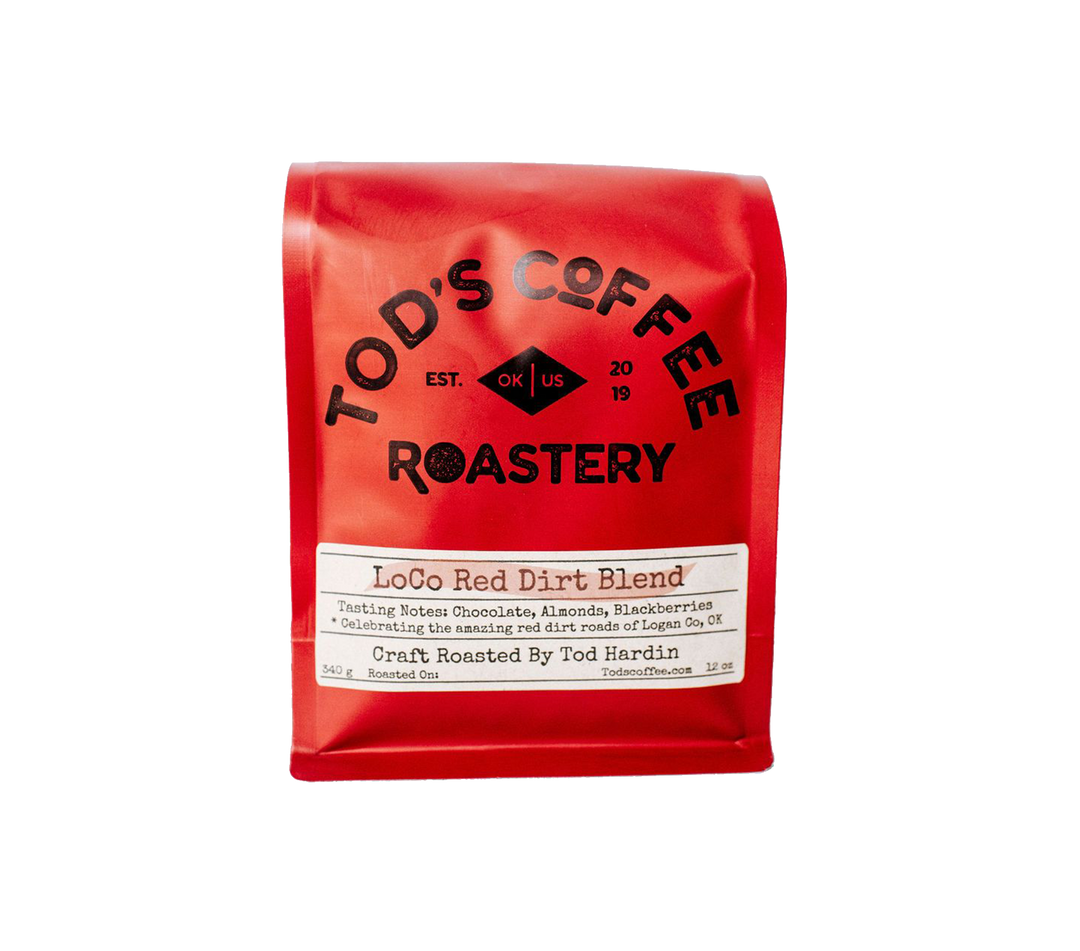 LoCo Red Dirt Blend – Tod's Coffee Roastery